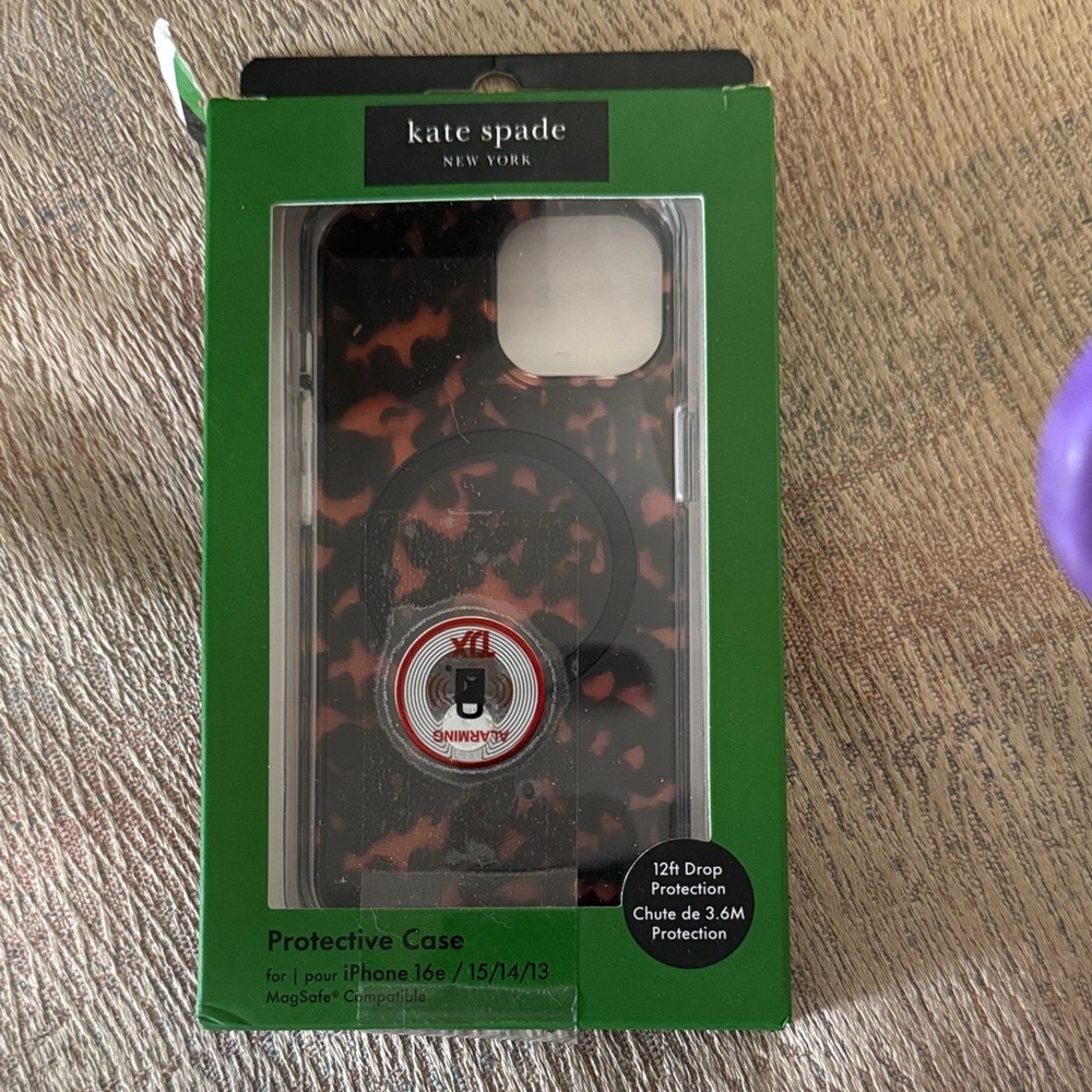 Kate Spade Tortoise Shell iPhone Case